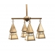 Dartmouth Four Light Chandelier Four Inch